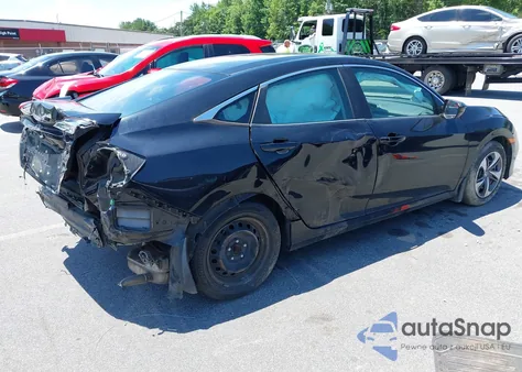 2019 Honda Civic Lx из США, поврежденный, VIN 19XFC2F62KE008250